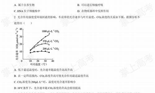 北京2014高考生物,2021北京高考生物解析