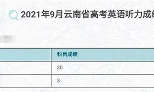 高考英语听力成绩查询入口2023_高考英语听力成绩查询