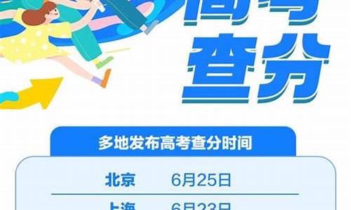 高考成绩什么时间发布,高考成绩何时发布