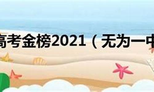 无为一中高考喜报2023年,无为一中高考