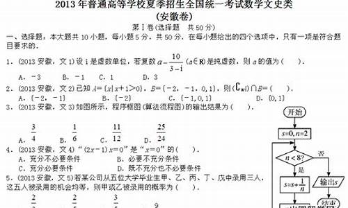 2013年安徽高考数学试卷难度,2013安徽高考数学难