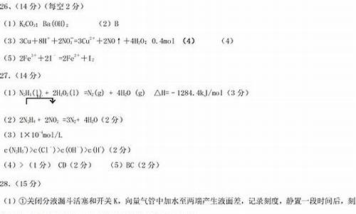 2016理综高考题全国一卷及解析_2016高考一模理综