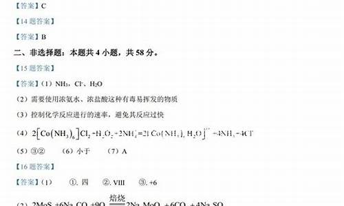 2013安徽中考化学-2013安徽化学高考