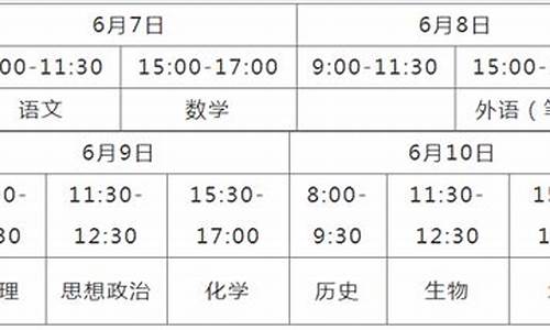 山东高考时间2024年具体时间科目-山东高考时间2008